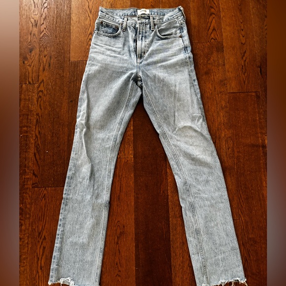 Agolde Cherie High Rise Jean | Size 24 | Wash:Merit - Picture 5 of 6